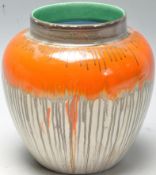 EARLY 20TH CENTURY 1930S ART DECO SHELLEY HARMONY WARE GINGER JAR