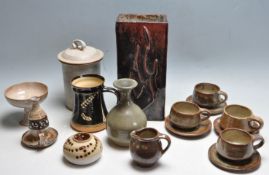 COLLECTION OF RETRO VINTAGE STUDIO ART POTTERY