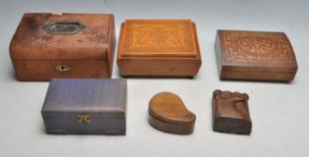 LARGE COLLECTION OF VINTAGE MID 20TH CENTURY BOXES