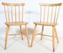 PAIR OF 20TH CENTURY ERCOL STYLE DINING CHAIRS