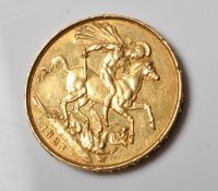 GEORGIAN 1823 GOLD DOUBLE SOVEREIGN COIN