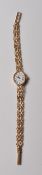 9CT GOLD SOVEREIGN QUARTZ 9CT GOLD COCKTAIL WATCH