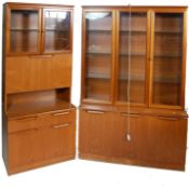 LATE 20TH CENTURY UNIFLEX DISPLAY CABINET SUITE
