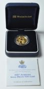 1997 ALDERNEY GOLDEN WEDDING ANNIVERSARY £25 COIN