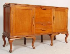 MID CENTURY OAK SIDEBOARD / DRINKS CABINET