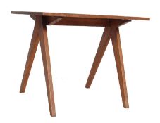 CIRCA 1930’S ARTS & CRAFT STYLE OAK SIDE OCCASIONAL TABLE