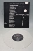LIMITED EDITION WHITE VINYL SONIC YOUTH - YOUTH AGAINST FASCISM