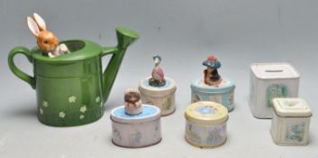 COLLECTION OF 20TH CENTURY TIN METAL NOVELTY BOXES