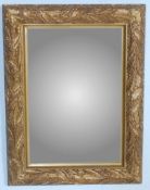19TH CENTURY VICTORIAN GILD AND GESSO MIRROR