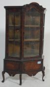 ANTIQUE STYLE GEORGIAN REVIVAL TABLETOP VITRINE