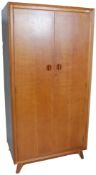 RETRO 20TH CENTURY OAK WARDROBE BY WHITE AND NEWTON