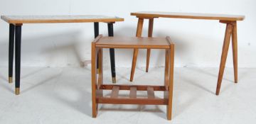 COLLECTION OF RETRO VINTAGE 1970S TABLES