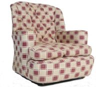 ANTIQUE HOWARD STYLE LATE 20TH CENTURY HOWARD STYLE ARMCHAIR