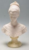 A GRIMELLI 20TH CENTURY BUST ORNAMENT