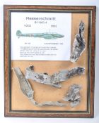 WWII SECOND WORLD WAR GERMAN MESSERSCHMITT CRASH RELICS