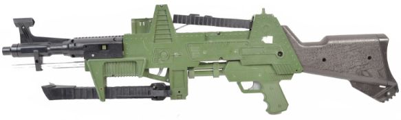 RARE VINTAGE TRI-ANG JOHNNY SEVEN ONE MAN ARMY MACHINE GUN