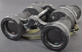 WWII SECOND WORLD WAR MILITARY BINOCULARS - CAPT B.A. HORSEY