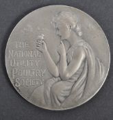 COLLECTION OF ANTIQUE MEDALLIONS - 1933 NATIONAL POULTRY SOCIETY