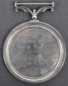 COLLECTION OF ANTIQUE MEDALLIONS - EWERBY FRIENDLY SOCIETY 1862