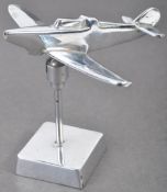 WWII SECOND WORLD WAR BOULTON PAUL AIRCRAFT CHROME STATUE