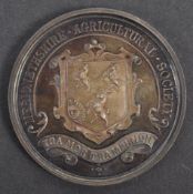 COLLECTION OF ANTIQUE MEDALLIONS - AGRICULTURAL SOCIETY MEDAL