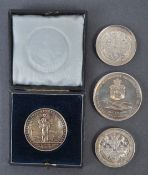 COLLECTION OF ANTIQUE MEDALLIONS - AGRICULTURAL SOCIETY