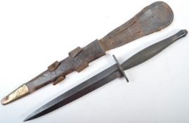 WWII SECOND WORLD WAR FAIRBAIRN SYKES DAGGER WITH HISTORY