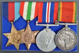 WWII SECOND WORLD WAR MEDAL GROUP - AFRICA SERVICE MEDAL