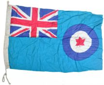 WWII SECOND WORLD WAR TYPE RCAF CANADIAN AIR FORCE BASE FLAG