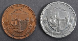 COLLECTION OF ANTIQUE MEDALLIONS - BRISTOL RIFLE VOLUNTEERS