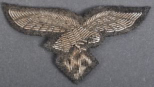 WWII SECOND WORLD WAR GERMAN LUFTWAFFE BULLION PATCH