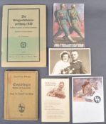 COLLECTION OF ORIGINAL WWII GERMAN / NAZI EPHEMERA