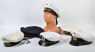 COLLECTION OF GERMAN NAVY / BUNDESMARINE OFFICERS CAPS