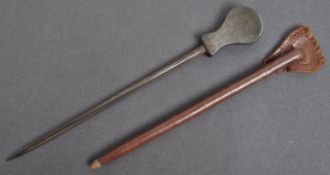 RARE WWII SECOND WORLD WAR MI9 TYPE SPINE / PIN DAGGER