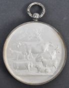 COLLECTION OF ANTIQUE MEDALLIONS - 1910 - FATTEST PIGS