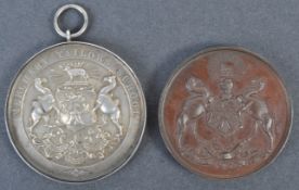 COLLECTION OF ANTIQUE MEDALLIONS - MERCHANT TAILORS