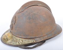ORIGINAL WWI FIRST WORLD WAR M15 FRENCH ADRIAN HELMET