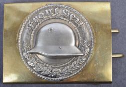ORIGINAL GERMAN WAR VETERANS ASSOCIATION BELT BUCKLE