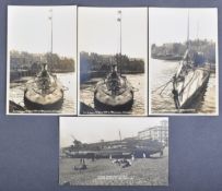 WWI FIRST WORLD WAR GERMAN U-BOAT REAL PHOTOGRAPHIC POSTCARDS