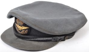 WWII SECOND WORLD WAR INTEREST RAF CRUSHER CAP - NAMED