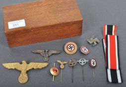 COLLECTION OF WWII SECOND WORLD WAR GERMAN THIRD REICH ITEMS