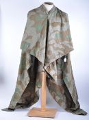 WWII SECOND WORLD WAR GERMAN GROUND SHEET / PONCHO