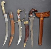 COLLECTION OF X3 ASSORTED ETHINIC DAGGERS