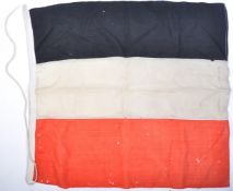 WWI FIRST WORLD WAR PERIOD GERMAN LINEN FLAG