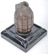 RARE ORIGINAL WWI FIRST WORLD WAR HAND GRENADE PRESENTATION
