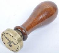 ORIGINAL WWII SECOND WORLD WAR GERMAN THIRD REICH DESK STAMP