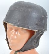 INCREDIBLE RARE ORIGINAL WWII GLIDER PILOT HELMET