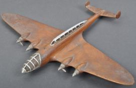 PRE-WWII 1930S HAND MADE MODEL OF A FOUR ENGINED AEROPLANE