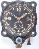 ORIGINAL WWII GERMAN LUFTWAFFE MESSERSCHMITT COCKPIT CLOCK