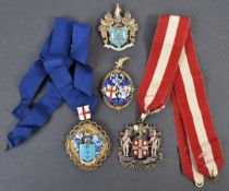 COLLECTION OF ANTIQUE MEDALLIONS - LONDON LIVERIES